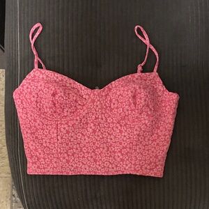 Floral Pink Women's Top